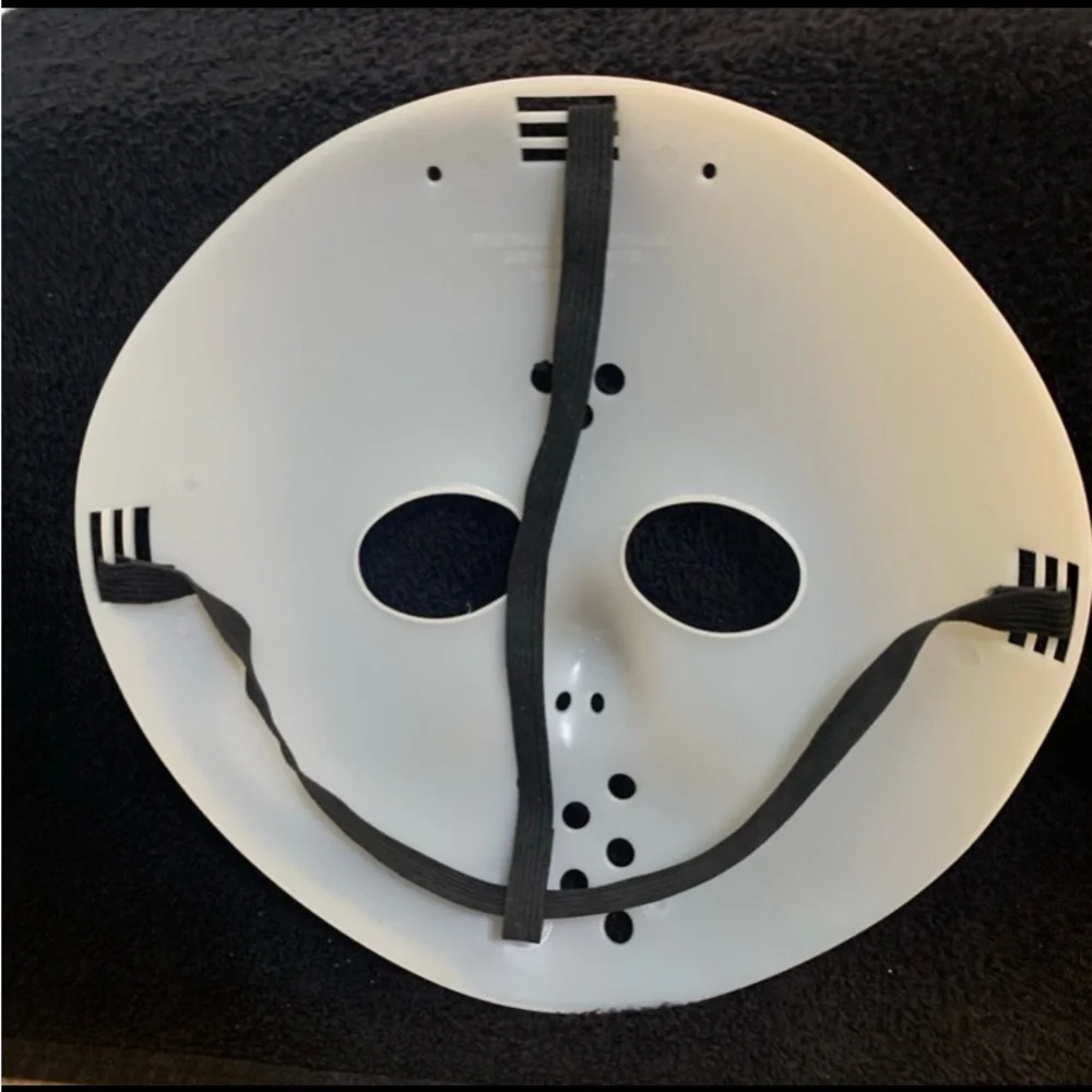 Friday The 13 Jason White Mask.